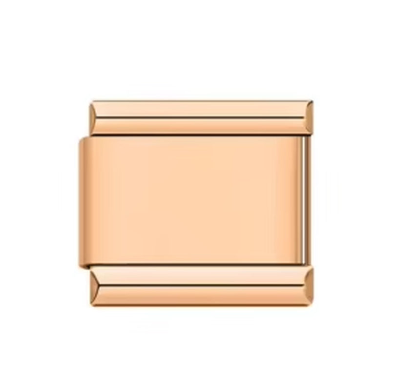 Fashion Simple Elastic Italian Charm Link Chain Stainless Steel Bracelet for Women Men Colorful Bangle on Hand DIY Jewelry Gift